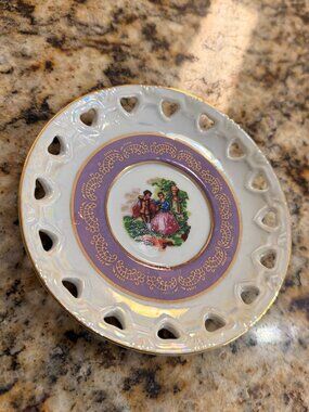 Stunning Imperial 24K Gold Plated Decorative Plate